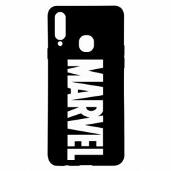 Чехол для Samsung A20s Marvel Minimal - PrintSalon