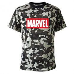 Камуфляжная футболка MARVEL-PrintSalon Камуфляжная футболка MARVEL