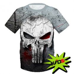 Дитяча 3D футболка Марвеловскій Каратель1 - PrintSalon