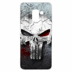 Чохол для Samsung A8 2018 Марвеловскій Каратель1 - PrintSalon