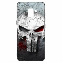 Чехол для Samsung A8+ 2018 Марвеловский Каратель1