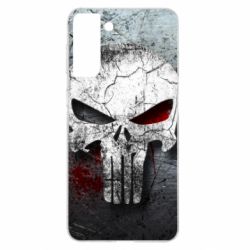 Чохол для Samsung S21+ Марвеловскій Каратель1-PrintSalon Чохол для Samsung S21+ Марвеловскій Каратель1