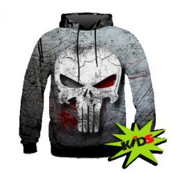 Дитяче 3D худі Марвеловскій Каратель1