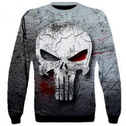 3D світшот Марвеловскій Каратель1 - PrintSalon