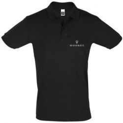Мужское поло Maserati logo - PrintSalon