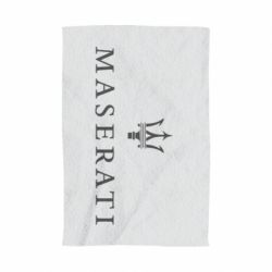 Полотенце с принтом Maserati logo - PrintSalon