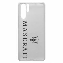 Чехол для Huawei P30 Pro Maserati logo - PrintSalon
