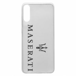 Чехол для Samsung A70 Maserati logo - PrintSalon