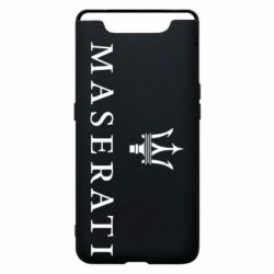 Чехол для Samsung A80 Maserati logo - PrintSalon