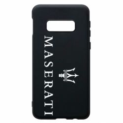 Чехол для Samsung S10e Maserati logo - PrintSalon