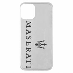 Чехол для iPhone 11 Maserati logo - PrintSalon