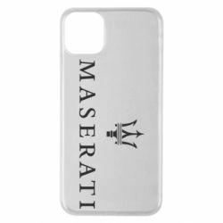 Чехол для iPhone 11 Pro Max Maserati logo - PrintSalon