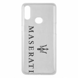 Чехол для Samsung A10s Maserati logo - PrintSalon
