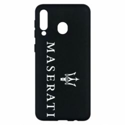 Чехол для Samsung M30 Maserati logo - PrintSalon