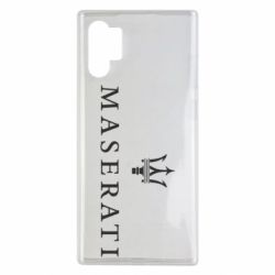 Чехол для Samsung Note 10 Plus Maserati logo - PrintSalon