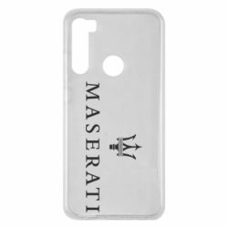 Чехол для Xiaomi Redmi Note 8 Maserati logo - PrintSalon