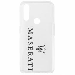 Чехол для Oppo A31 Maserati logo - PrintSalon