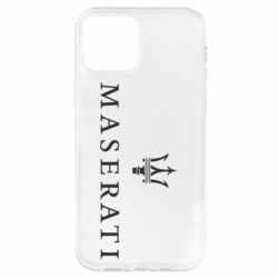 Чохол для iPhone 12 Maserati logo