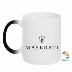 Чашка-хамелеон Maserati logo - PrintSalon