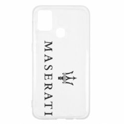 Чехол для Samsung M31 Maserati logo - PrintSalon