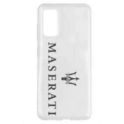 Чехол для Samsung S20 Maserati logo - PrintSalon