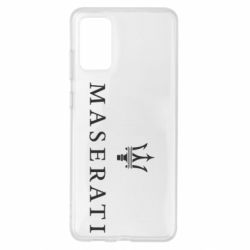 Чехол для Samsung S20+ Maserati logo - PrintSalon