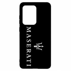 Чехол для Samsung S20 Ultra Maserati logo - PrintSalon