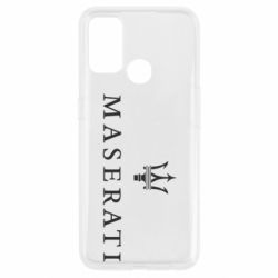 Чехол для Oppo A53/A32/A33 Maserati logo - PrintSalon