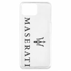 Чехол для Oppo A73 Maserati logo - PrintSalon