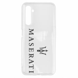 Чехол для Realme 6 Maserati logo - PrintSalon