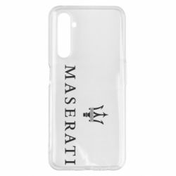 Чехол для Realme 6 Pro Maserati logo - PrintSalon