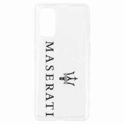 Чехол для Realme 7 Pro Maserati logo - PrintSalon