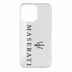 Чехол для iPhone 14 Pro Max Maserati logo - PrintSalon