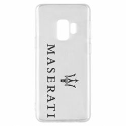 Чехол для Samsung S9 Maserati logo - PrintSalon