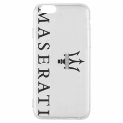 Чехол для iPhone 6/6S Maserati logo - PrintSalon