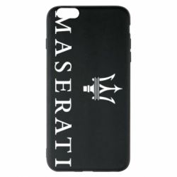 Чехол для iPhone 6 Plus/6S Plus Maserati logo - PrintSalon
