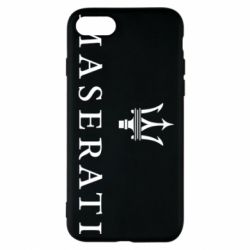 Чехол для iPhone 7 Maserati logo - PrintSalon