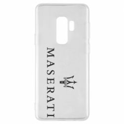 Чехол для Samsung S9+ Maserati logo - PrintSalon