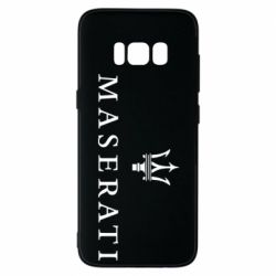 Чехол для Samsung S8 Maserati logo - PrintSalon