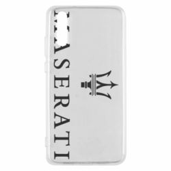 Чехол для Huawei P20 Maserati logo - PrintSalon