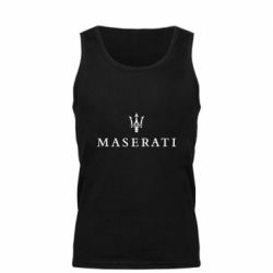 Мужская майка Maserati logo - PrintSalon