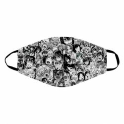 Маска багаторазова Ahegao manga - PrintSalon