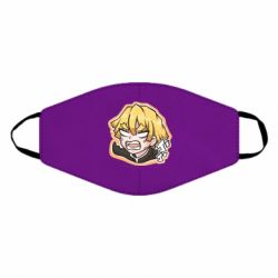 Маска многоразовая Angry Zenitsu Agatsuma - PrintSalon