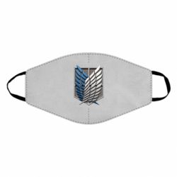 Маска многоразовая Attack Titan Survey Corps Logo 3D - PrintSalon