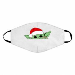 Маска багаторазова Baby Yoda Santa - PrintSalon