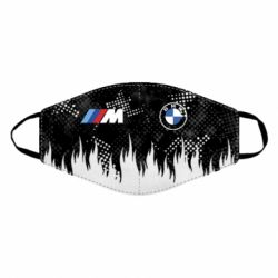 Маска многоразовая BMW logo and grunge background - PrintSalon