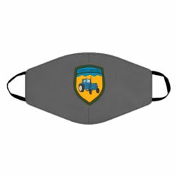 Маска для лица Боевые тракторы - PrintSalon