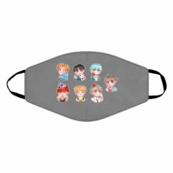 Маска многоразовая BTS cute boys - PrintSalon