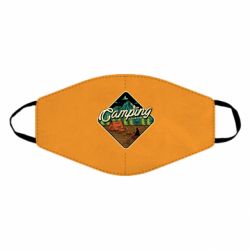 Маска многоразовая Camping and forest - PrintSalon