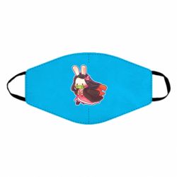 Маска многоразовая Chibi Bunny Kamado Nezuko - PrintSalon